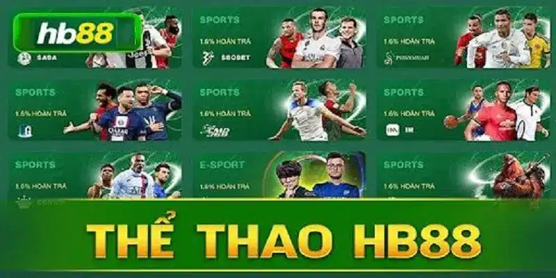 Hướng dẫn truy cập chuyên mục thể thao HB88